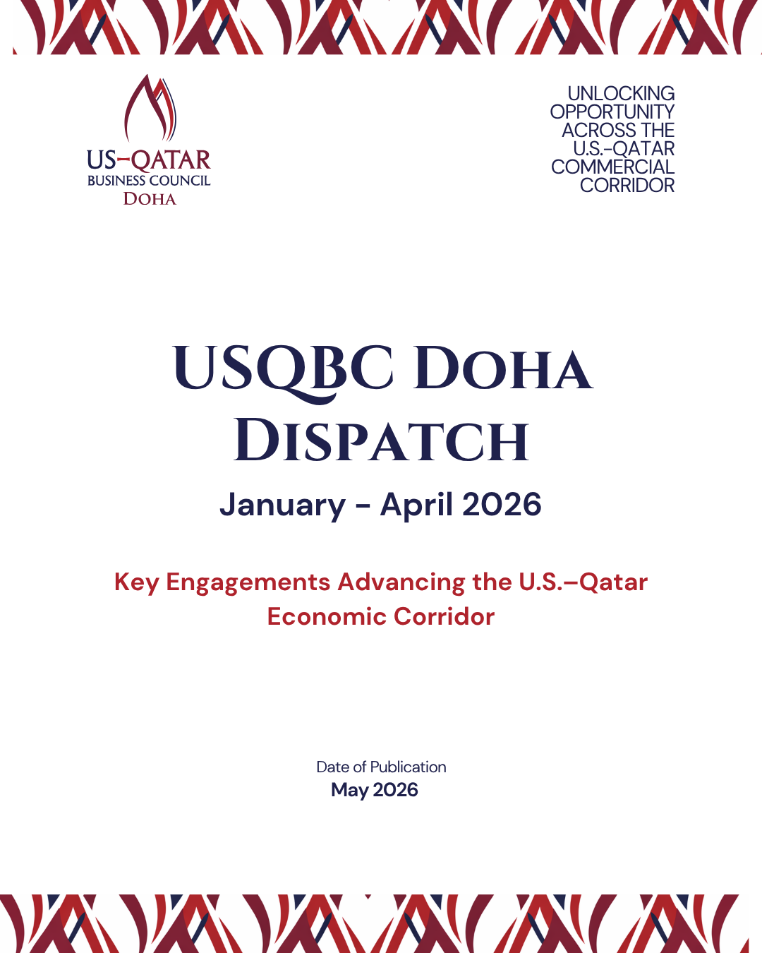 USQBC DOHA DISPATCH JANUARY – APRIL 2026